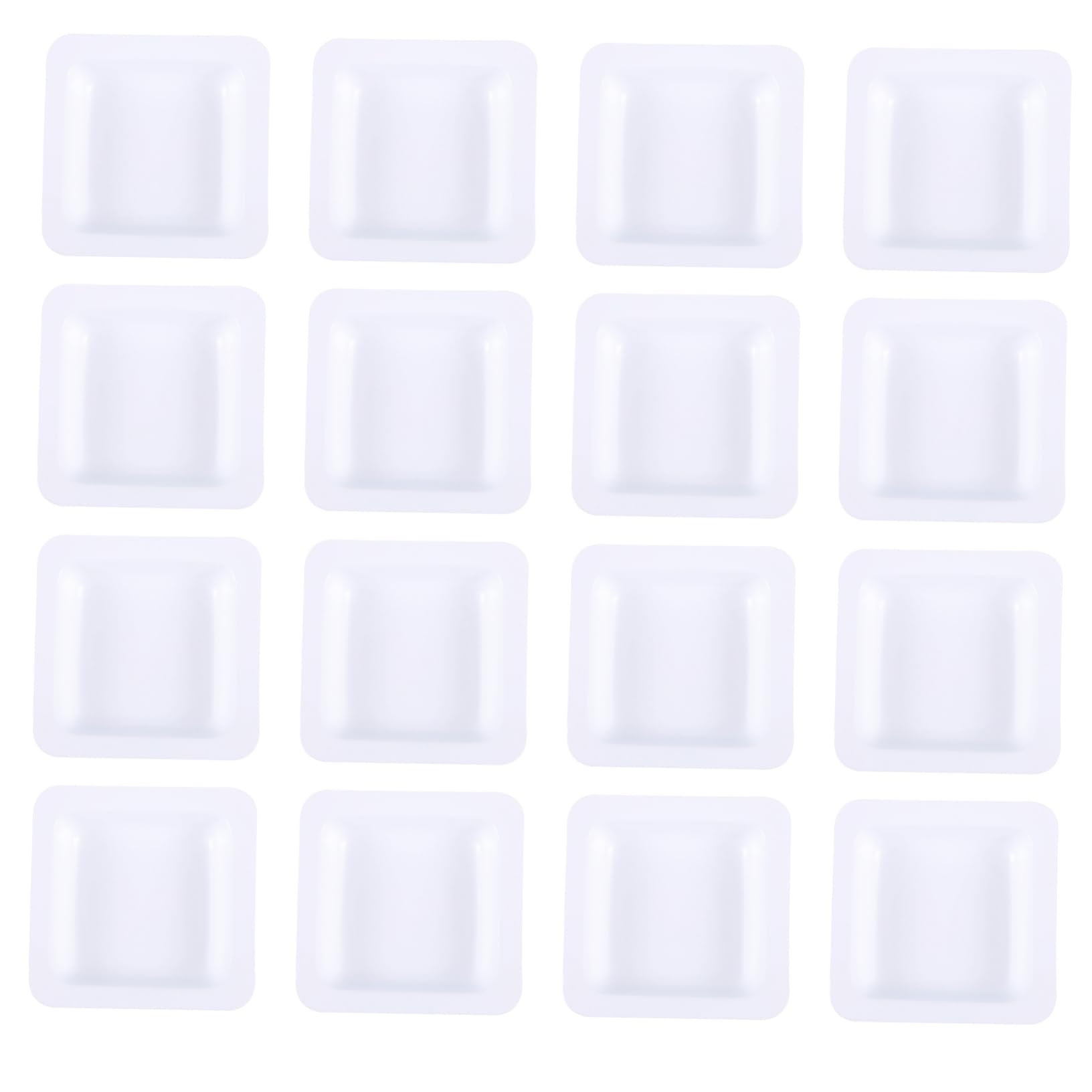 HOMOCONO 50pcs Weighing Pan Food Scale Bowl Chemistry Weight Boat Anti-Static Weighing Dish Scale Tray Weigh Boats Small Pour Boats Lab Weighing Dishes Weighing Tray Scale Pan White Plastic