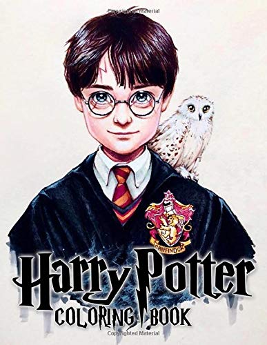 Harry Potter Colouring Book: 50+ Magical Illustrations