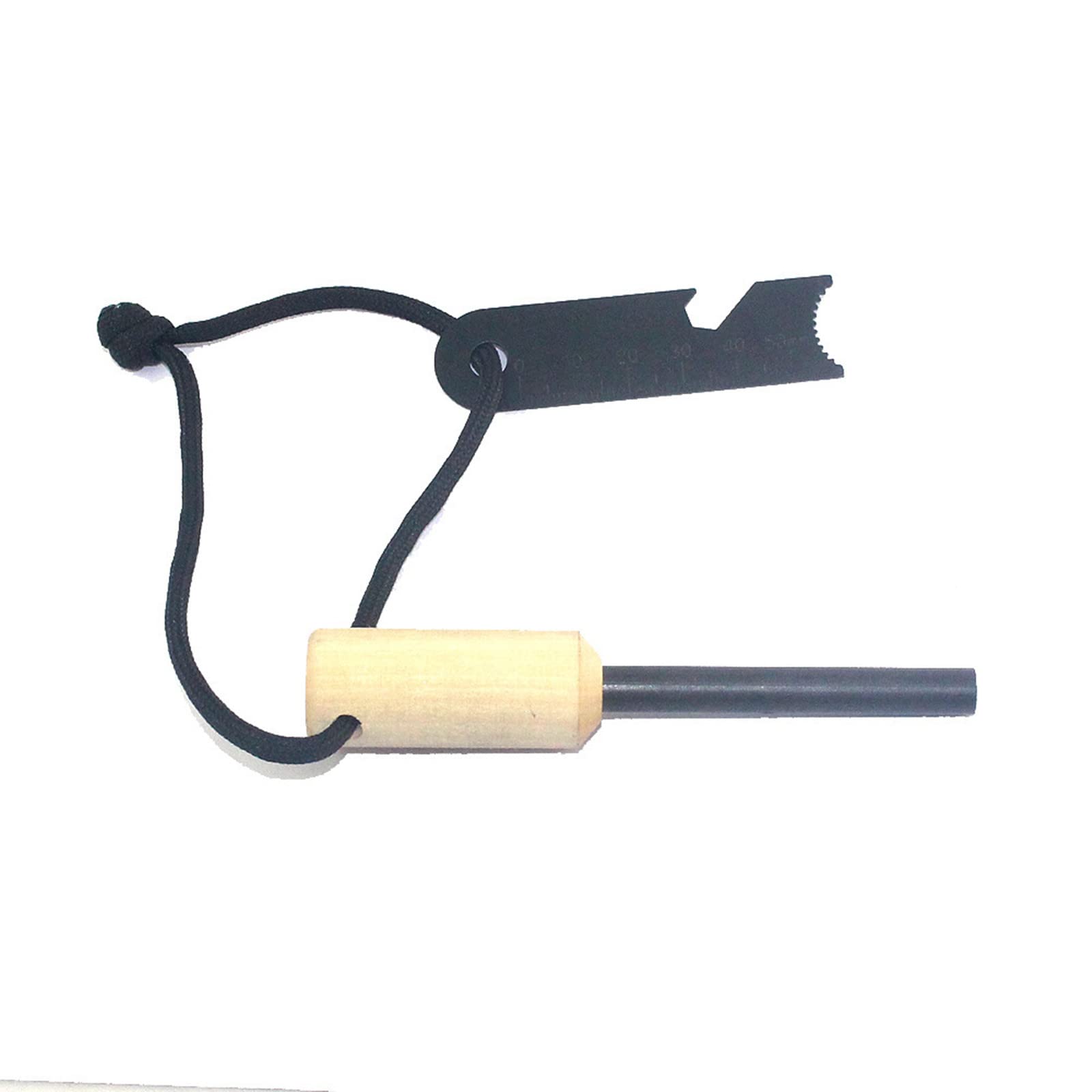 Kit di accensione del Fuoco, Kit di Sopravvivenza all'aperto, Include Diversi sistemi di accensione del Fuoco e fonti di acciarino di Emergenza, Perfetto per Il Campeggio e l'escursionismo