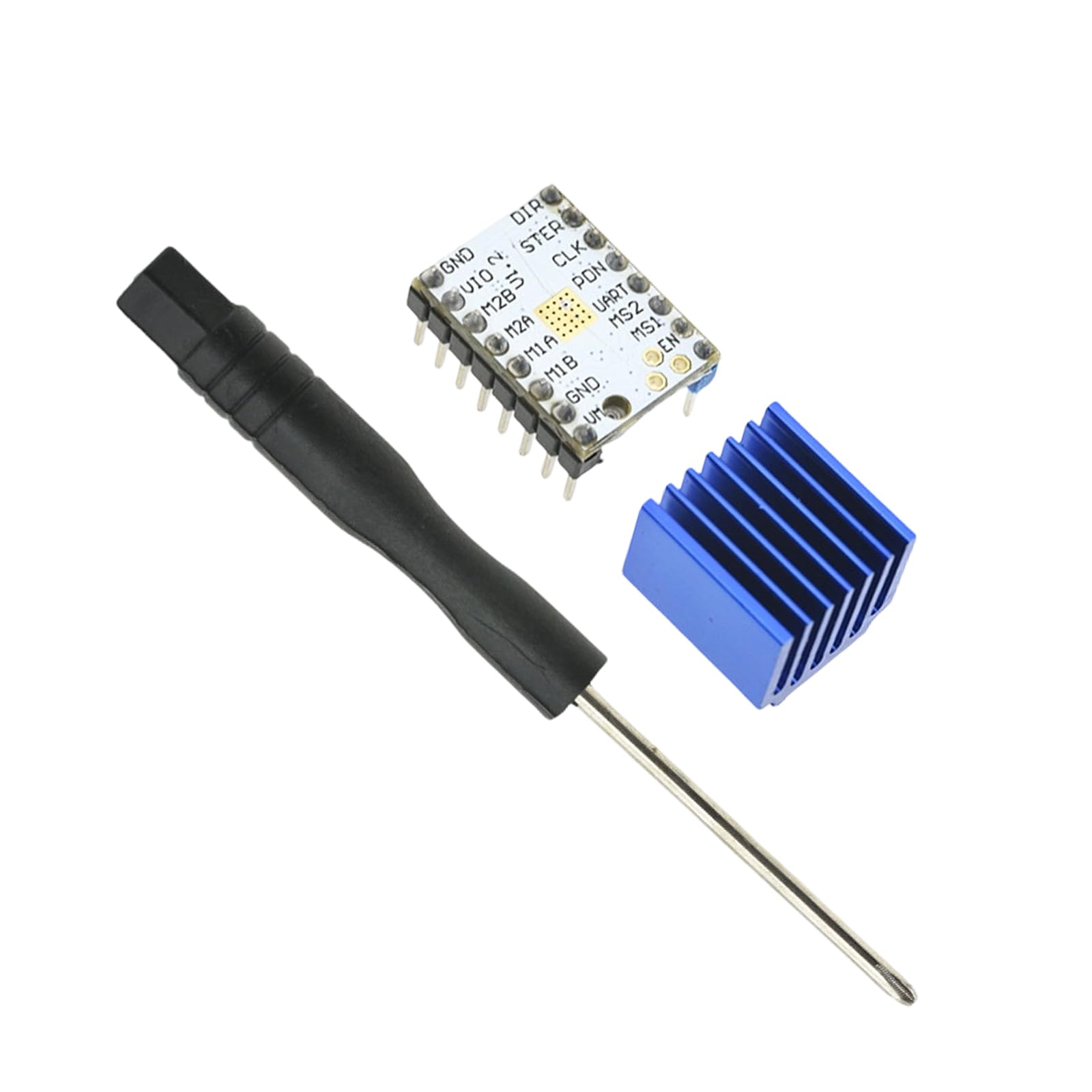 Quiet TMC2208 V1.2 Step Stick Motor Driver for 3D Printer Upgrades with CoolStep Current Control Steppers Motor Control Board