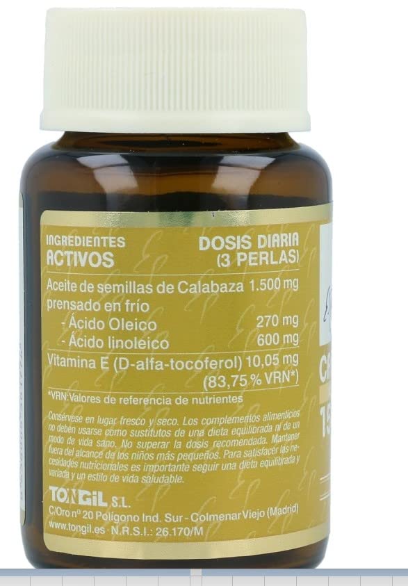 TONG-IL - ACEITE SEMILLA CALABAZA 60 Per (Pack 3 und.)