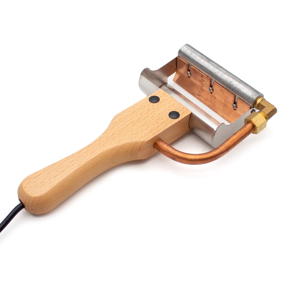 AC 220V EU-stecker Elektrisches Heißes Entdeckermesser, Honigschneidermesser, Wachshonigmesserschaber, Bienenextraktor Imkereiwerkzeuge