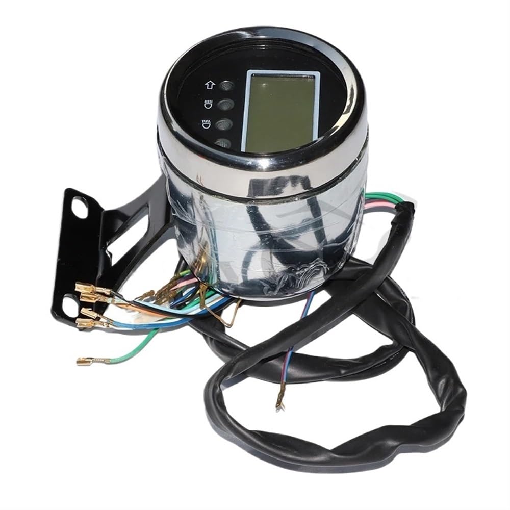 Compteur kilométrique Compteur De Vitesse Moto Rétro Odomètre Tachymètre Indicateur Scooter ATV Compteur Universel Moto Numérique