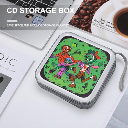 Étui CD plastique rigide pour 40 DVD compact et robuste
