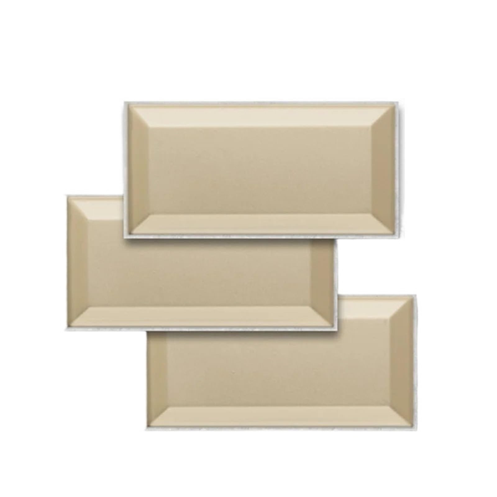 Azulejos adhesivos de 20x10cm para tapar imperfecciones en la cocina