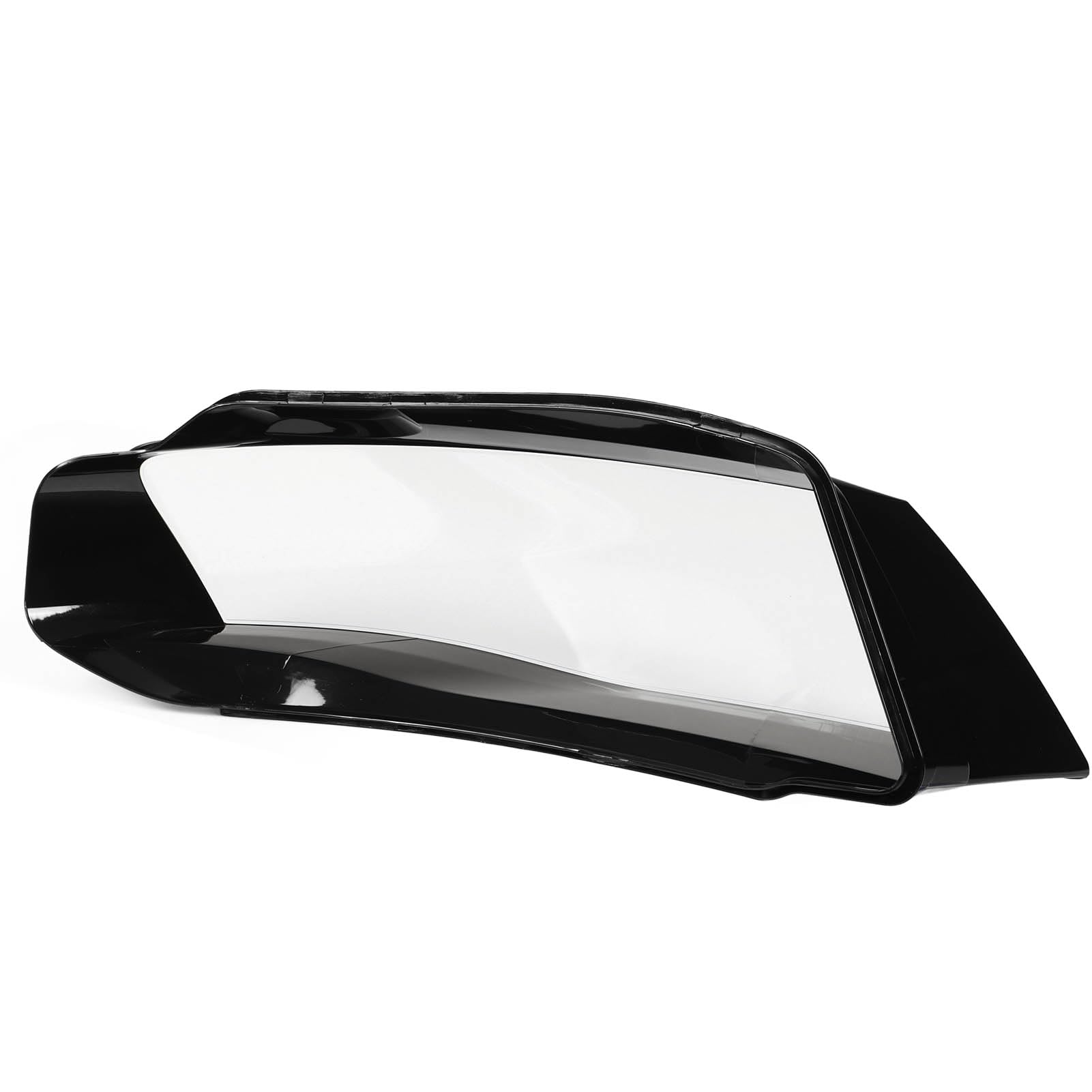 SIXRUN Copriobiettivo Faro Faro Guscio di Ricambio Trasparente per PC, Copertura Trasparente a Scatto, Resistente Ai Graffi Montaggio Diretto 47 X 18 Cm per B8 2009 2010 2011 2012 (Sinistra