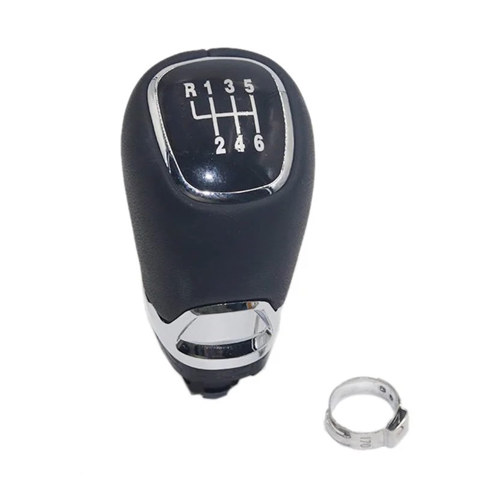 Hsukiho 6 Speed Car Shift Knob Cover For Skoda For Fabia Iii 3 Nj (2014-2019) 5/ Manual Gear Shift Knob Head Gear Cover Shift Lever Stick(6 Speed)