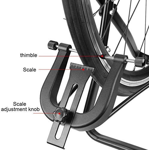 ZBQLKM Fietsverdieping Type Parking Rack Stand, Multifunctionele Fietsband Reparatie Station - Voor berg- en racefiets Binnen Outdoor Garage Storage - Image 4