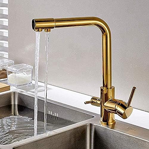 Filtre eau cuisine intégré avec robinet 3 voies cuivre YRYRYW