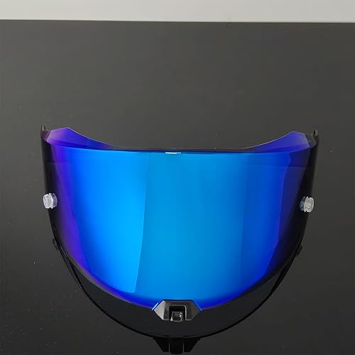 Miniatura 3 de BSTOP R2R Shield Reemplazo para KYT R2R visera de casco de motocicleta con protección UV Capacete para Moto (Revo Deep Blue)