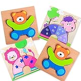 Absolut sicher: Kleinkinder sicher steht immer an erster Stelle. Diese Tier-Holzpuzzles sind Baby-Puzzle aus hochwertigem, umweltfreundlichem Holz, von internationalem Labor auf Sicherheit getestet. Mit ungiftiger Farbe auf Wasserbasis gebeizt. Der glatte Rand sorgt für Sicherheit Ihres Babys im Alter von 1-3 Jahren.