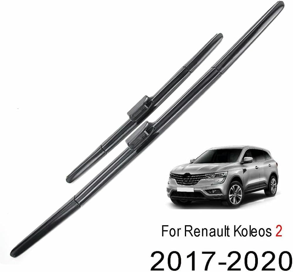 Escobillas limpiaparabrisas Delanteras JUWENFF, para Renault Koleos MK2 2017-2020, escobillas limpiaparabrisas para Coche, limpiaparabrisas, Ventana de Coche