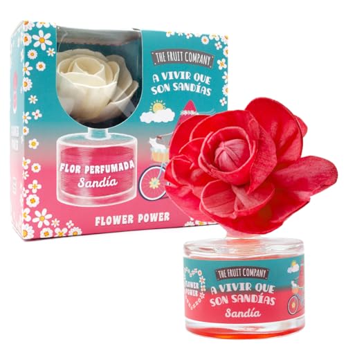 The Fruit Company Flor Perfumada SANDÍA Flower Power 0% Alcohol 50ml Duración +30 días