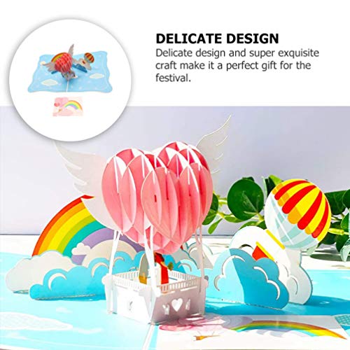 CLISPEED 3D Cartãde Saudaçãde Dia Ds Namrads Cartãde MensaRmânticPp-Up Amr CraçãBênçãpara CasamentCh