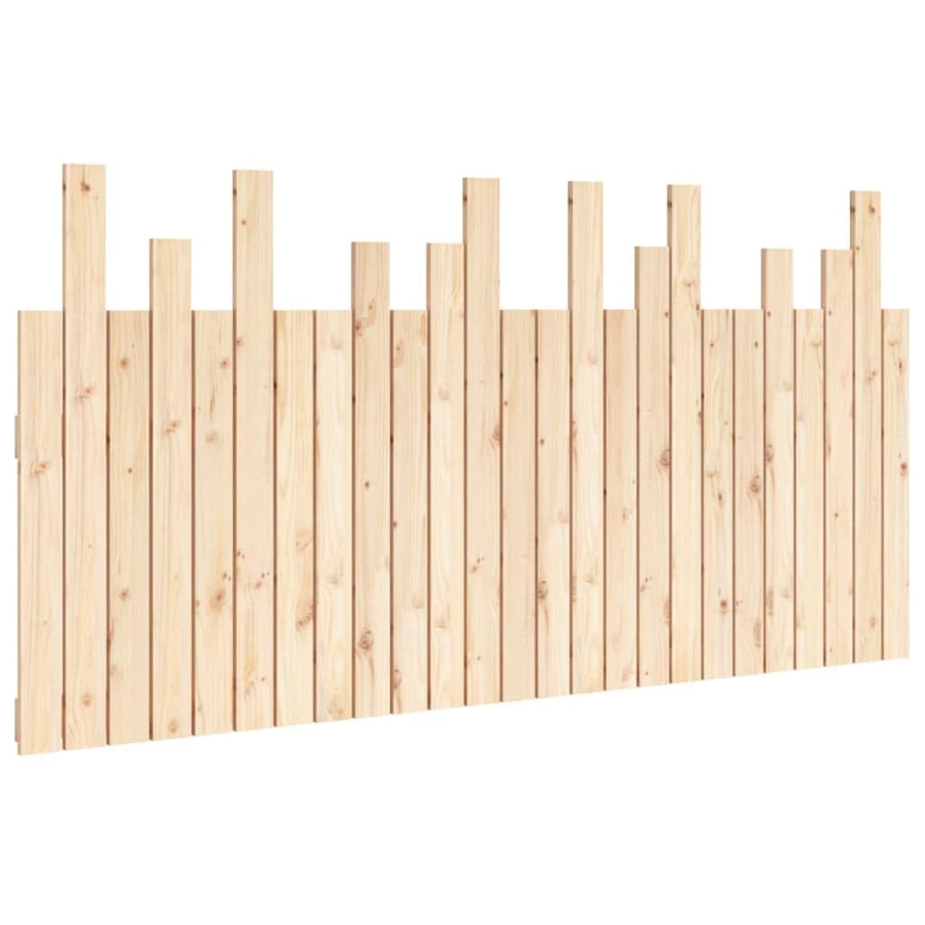 824798 Testiera da Parete 159,5x3x80 cm in Legno Massello di Pino Testata in Legno,Testata Letto Matrimoniale Muebles Dormitorio Spalliera Letto Testiere per Letto Matrimoniale