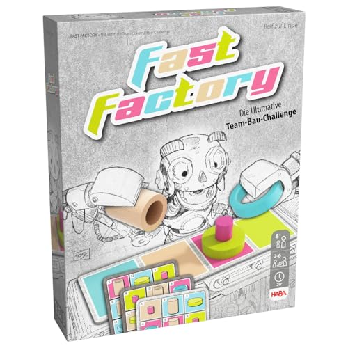 HABA- Fast Factory, Multicolor, Talla única (2011822001)