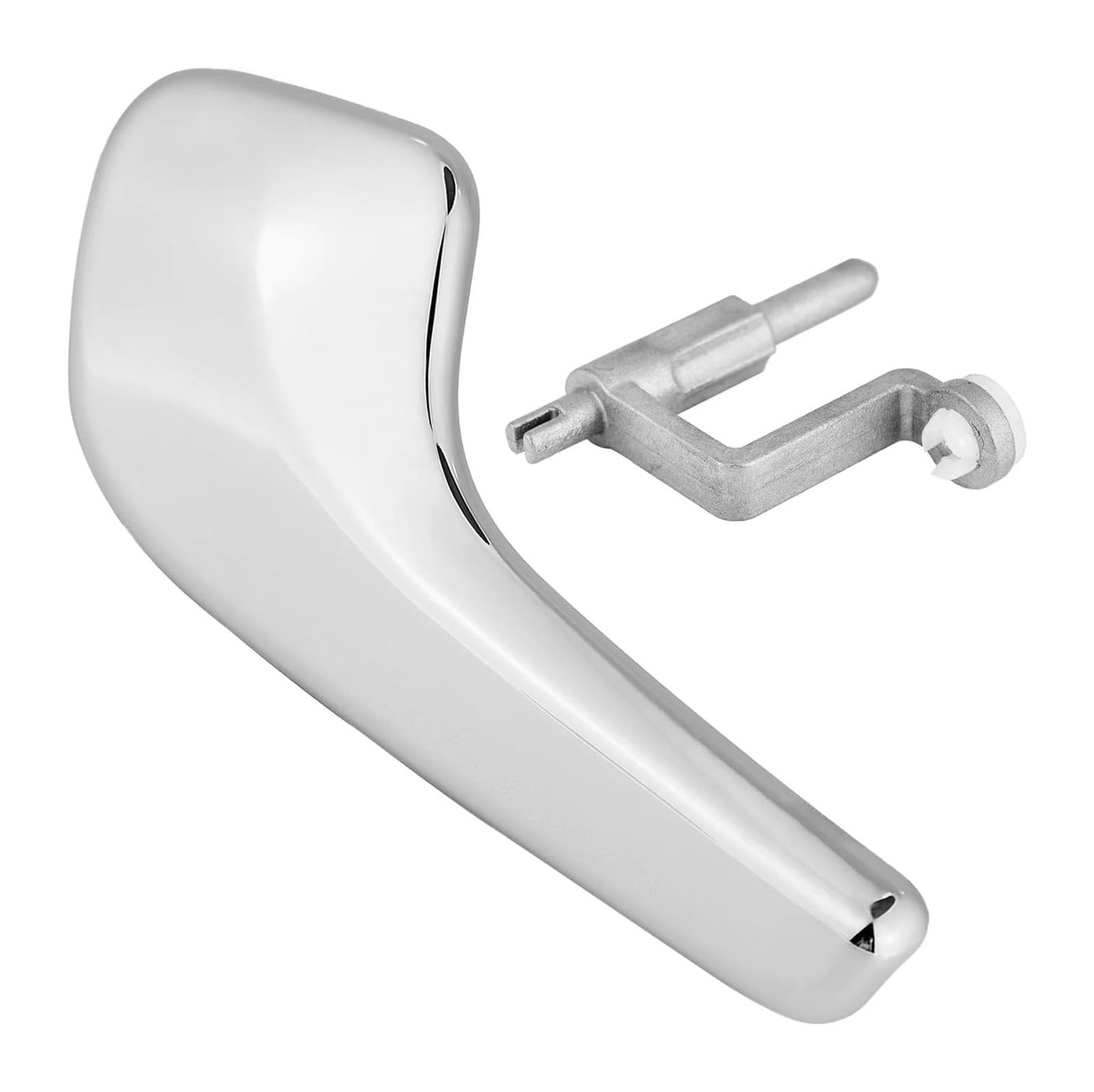 TYTYASS Inner Door Handle for Vauxhall for Opel for Corsa D MK III 2006-2016 Connecting Push Pull Car Door Inner Handle 13297179 13297813 13297814(Right)