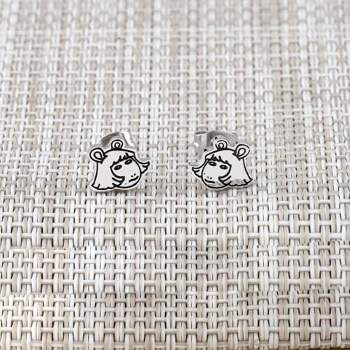 SEIRAA DW Side Eye Stud Earrings DW Fans Gifts DW Side Eye Jewelry 90's TV Show Gifts Cartoon DW Merch3