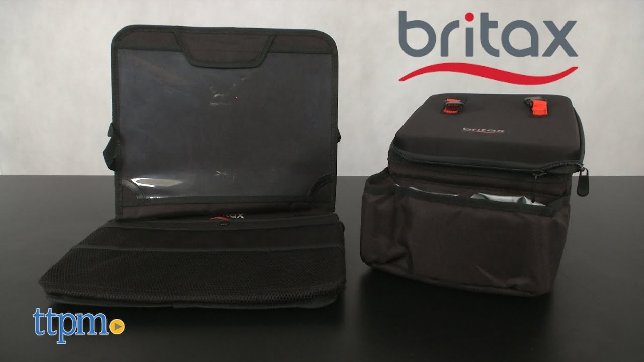 Watch Car Seat Caddy & View-N-Go Backseat Organizer from Britax on Amazon Live