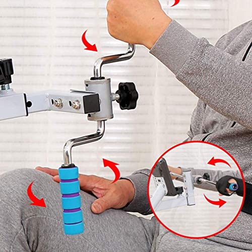 Image of Portable Pedal Exercise Rehabilitation Bike Multifunction Arm & Leg Pedal Exerciser Machine Adjustable Fitness Equipment for Seniors Elderly with Reversible Armrests and Seat Belts
