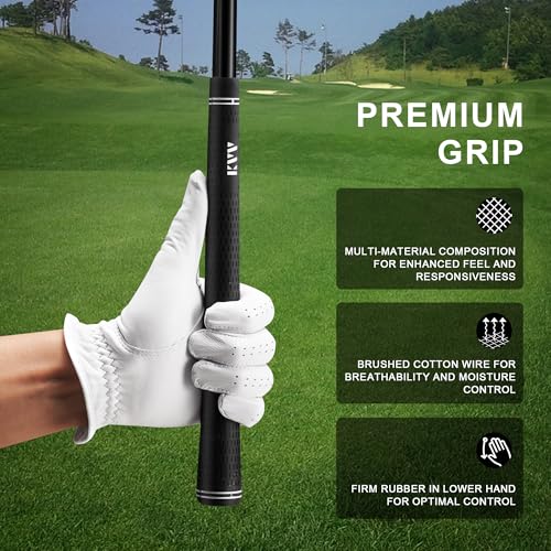 KVV Individual Golf Clubs for Women,Right Handed, Golf Driver/Fairway Wood/Hybrid for Slower Swingers, Beginners/High Handicap/Seniors/Ladies, Golf Head Cover Includes - Image 5