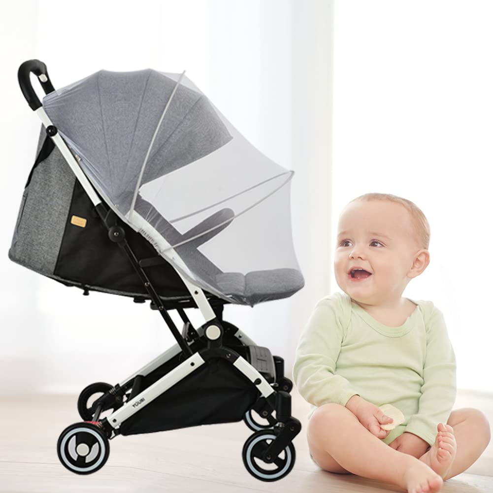 Atmungsaktives Mckenschutz Netz Mckennetz Kinderwagen Universal  Moskitonetz  Atmungsaktiv, Reifest Und Waschbar Fr Buggy Und Babybett
