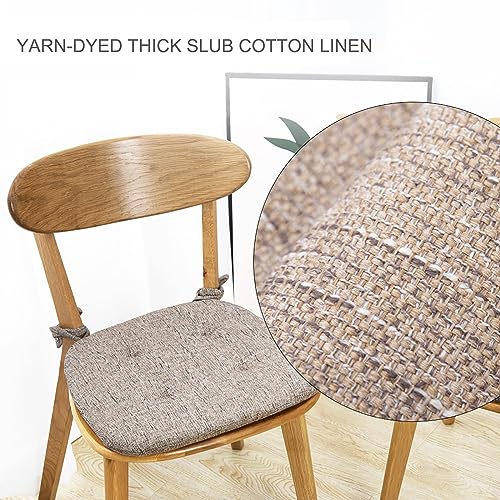Coussin de siège confortable et résistant ZTGL en mousse premium 43x41x3 cm - 5