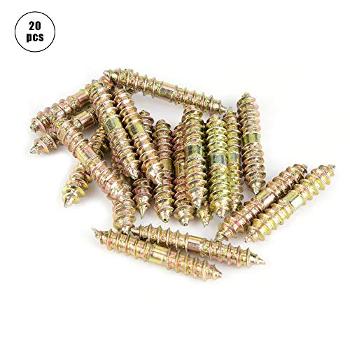 20 tornillos autorroscantes 5x30mm para madera y muebles miniatura 3