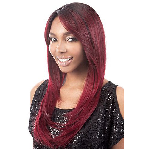 MOTOWN TRESS Synthelic Wig - STELLA (#1B - Off Black)