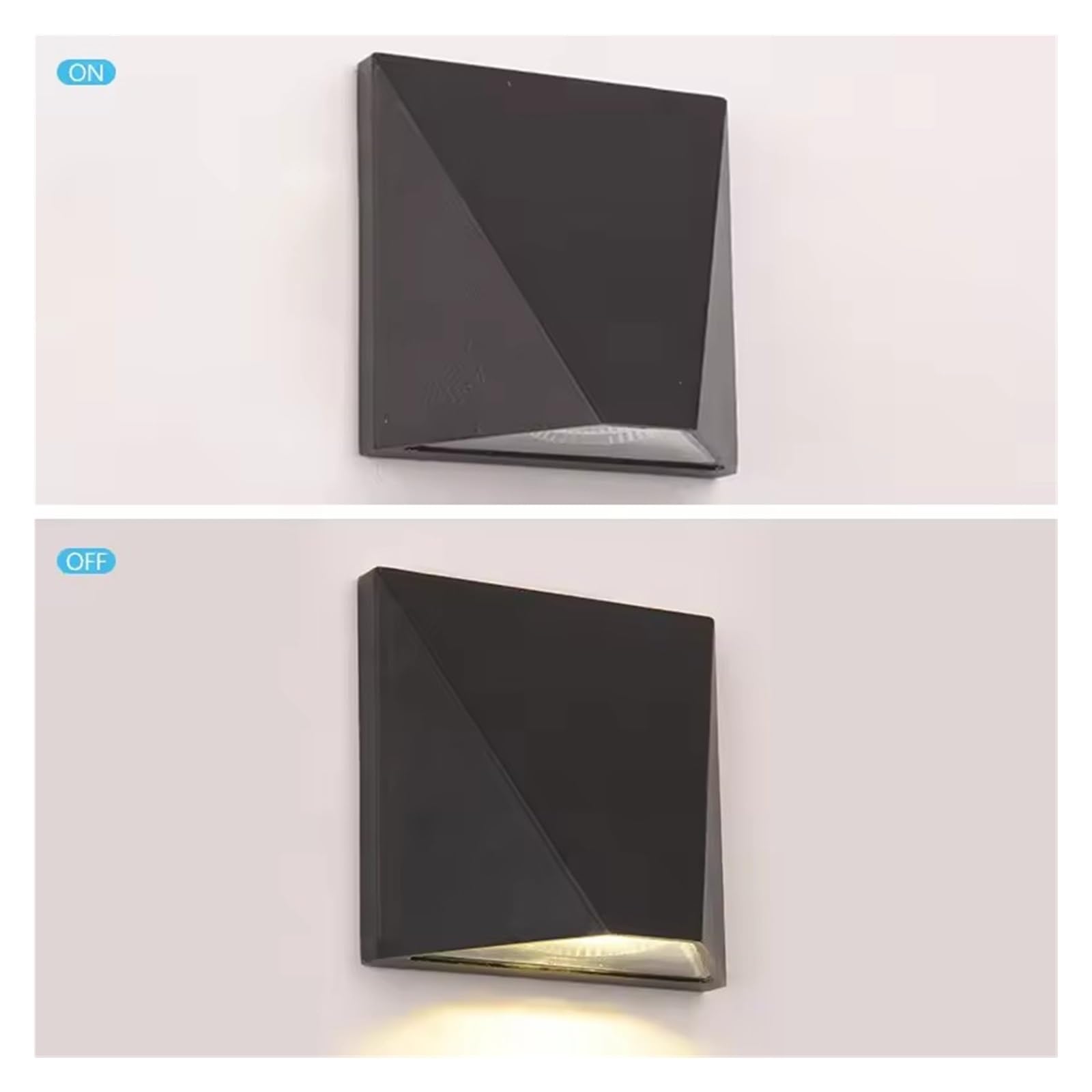 Applique Murale LED 5 W en Aluminium, Style Simple, éclairage d'intérieur et d'extérieur, idéal pour Un Jardin, Une terrasse, Une Cour ou Un Porche, AC85-265 V