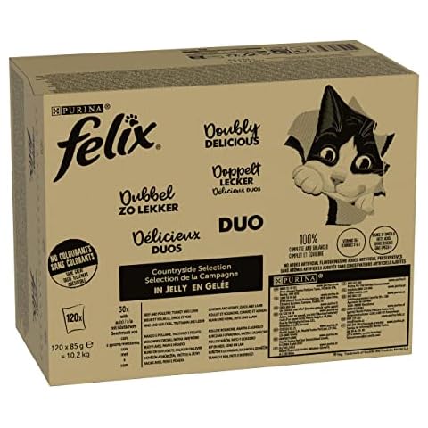 FELIX So gut wie es aussieht Doppelt Lecker Katzenfutter nass in Gelee Cover