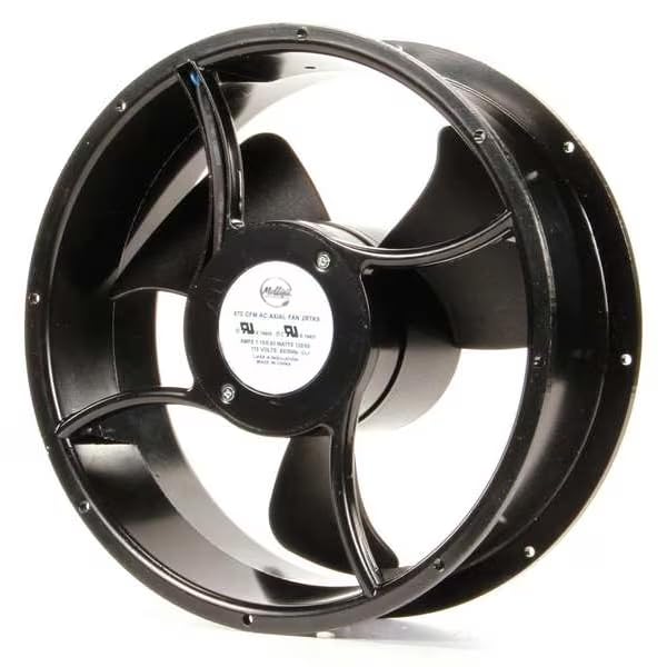 Standard Round Axial Fan, Round, 115V AC, 1 Phase, 800/870 cfm, 10