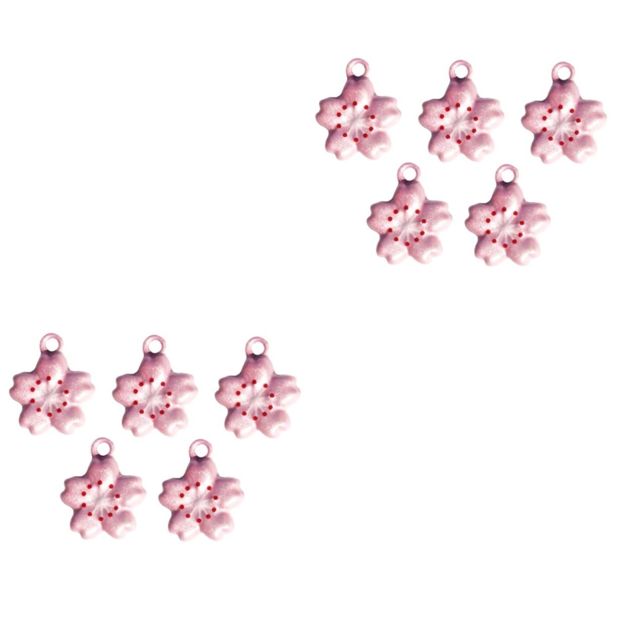 Angoily 10 Pcs Cherry Blossom Bell A Necklace Necklaces White Choker Pet Collar Supplies Small Dog Decorate