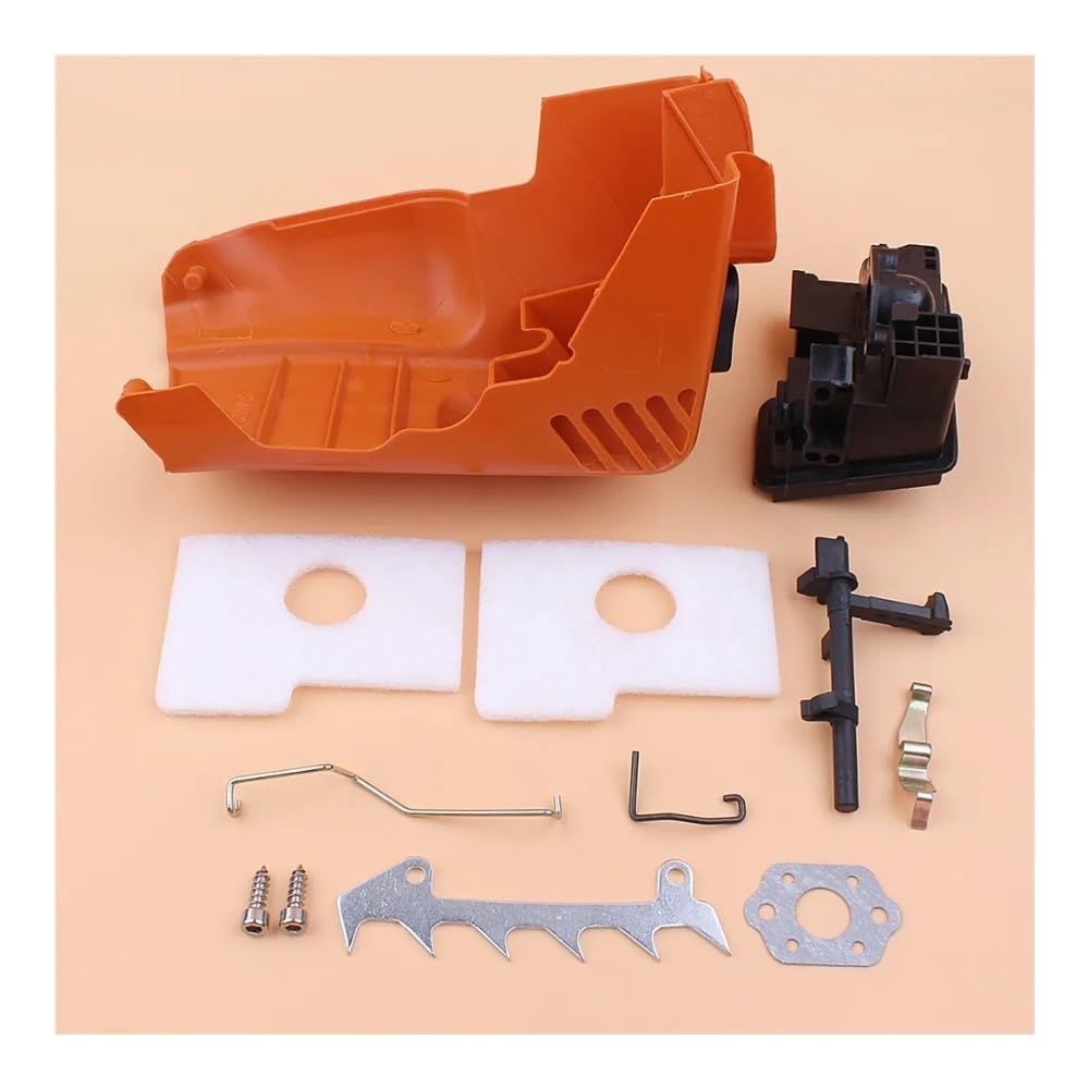 Kit de Varilla de Eje de Punta de Parachoques de Filtro de Aire de Cubierta Superior for MS180 MS170 018 017 MS 180 Piezas de Repuesto Motosierra de Gasolina Motosierra Piezas de Repuesto