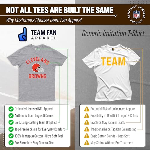 Image of NFL Gameday Cotton Blend T-Shirt for Men and Women - Licensed