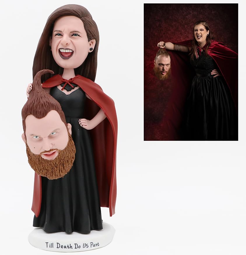 Custom Bobbleheads Unique Halloween, Christmas, Valentine's Day, Birthday, Personalized Creative Handmade Statue Custom Bobbleheads Based on Photos