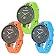 FUNBAND Compatible with Garmin Lily Strap Bands, Soft Silicone Wristband Bracelet Band Accessory Replacement Wristbands fit for Garmin Lily Smart Watch (3-Pack)