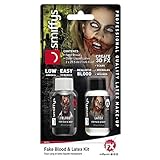 Crea heridas espeluznantes Fancy Dress VIP Halloween Líquido Látex y SFX SFX Maquillaje Duo