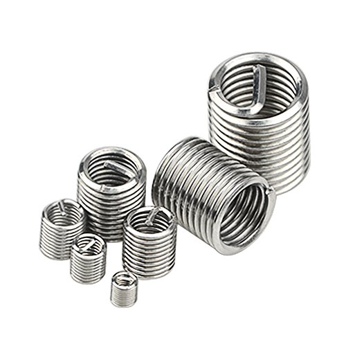 Xingyheng XLX-151 120Pcs M3 M4 M 5 M6 M8 M10 M12 Wire Thread Inserts Steel Sheath Helicoil Type Screw Repair Sleeve Assortment Kit thumb #4