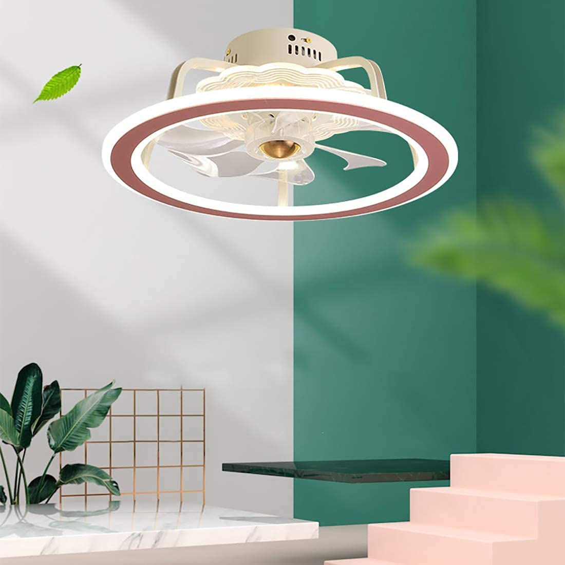 Plafonnier LED moderne et lustre de plafond ventilateur haut de gamme