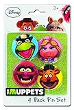 Disney Muppets 4-Pack Button Pin Set Novelty