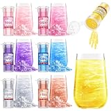 Paillettes Comestibles - 7 Couleurs Vives Paillettes Alimentaires Comestibles (3g Chaque),...
