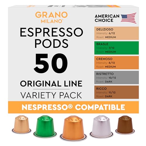 Grano Milano Nespresso Compatible Pods Variety Pack