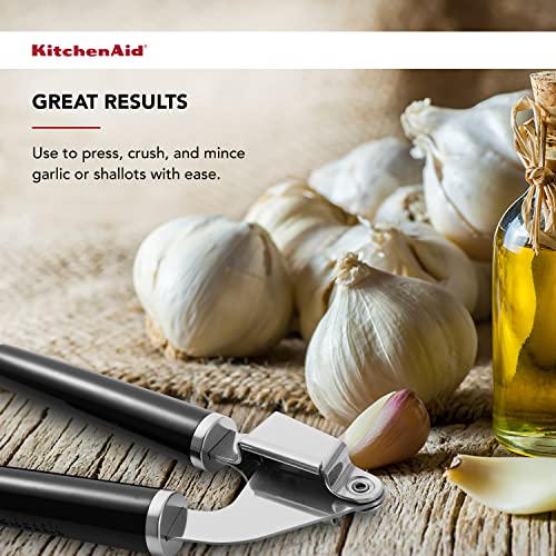 Espremedor de alho KitchenAid Classic, tamanho único, preto