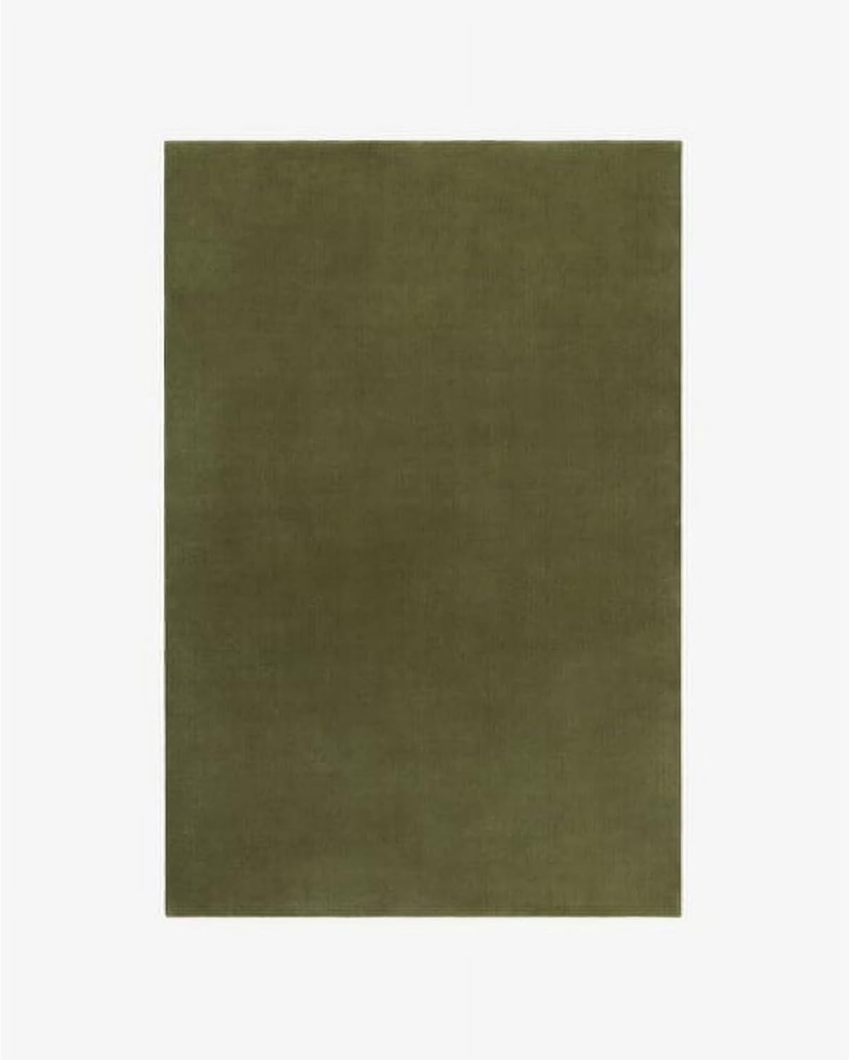 Luxury Handmade Wool Area Rug – Hand Tufted Soft Pile Designer Rug for Living Room, Bedroom & Any Space – Premium Quality Wool Rug for Elegant Home Decor (Milano Green, 4X6 FEET)