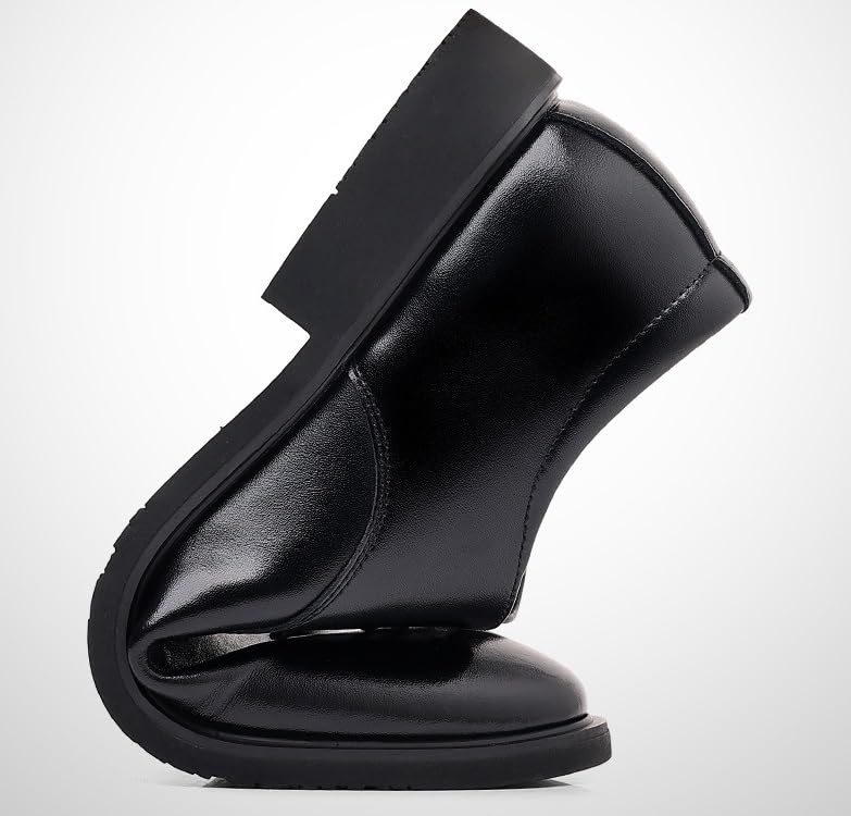 Men's Tuxedo Dress Shoes Men Fashion Casual Classic Pointed-Toe Formal Oxford Shoes Modern Lace Up Wedding Office Work Tuxedo Derby Shoes2