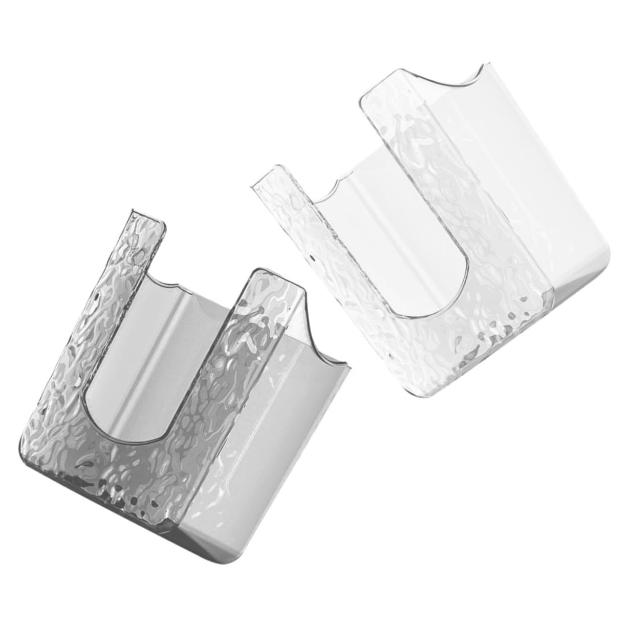 Alipis 10stücke Wandmontierter Tissue Box Aufbewahrungslösung Für Küchentücher Feuchttücher Und Servietten Transparentes Design Für Badezimmer Und Schlafzimmer
