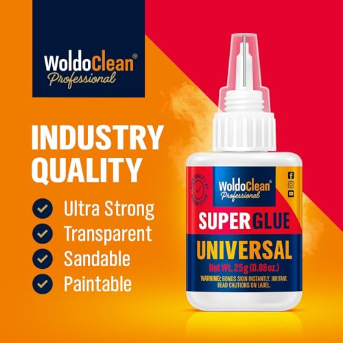 Woldoclean 9778 Super Glue For All Purpose Extra Strong 0.88Oz - Waterproof thumb #1