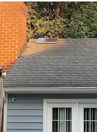 Amtrak Solar SPF-12 Powerful Attic Exhaust Gable Vent Fan Quietly Cools And Ventilates Your House thumb #8