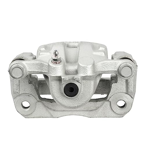 Image of Detroit Axle - Rear Right Brake Caliper w /Bracket Replacement for 2007 2008 2009 2010 2011 2012 2013 2014 2015 Mazda CX-9